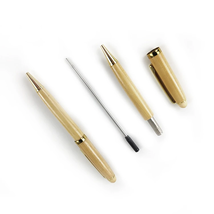 Wholesale Ballpoint Point Pen Promotion Items Bamboo Logo Pen Luxury Office Business Promotional Pen Bamboo,bamboo