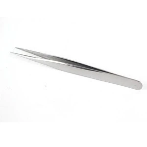Wholesale Beauty Russian Private Label Volume Extension Pointed Gold Rose Lashes Eyelash Tweezers