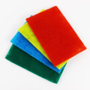 Wholesale Bulk Abrasive Home Kitchen Cleaning Sponges Scouring Pads 10 piece Dishcloth Set