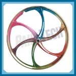 wholesale casting aluminum alloy 6061-t6 bicycle parts 6 spoke bicycle wheel