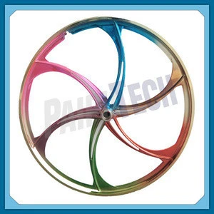 wholesale casting aluminum alloy 6061-t6 bicycle parts 6 spoke bicycle wheel