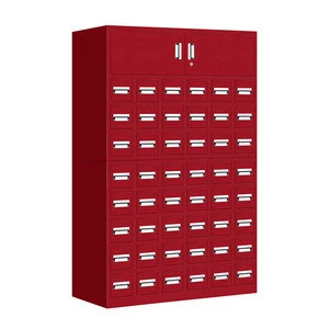 Wholesale cheap price 60 drawers hospital metal powder coated medicine cabinet