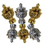 Wholesale China Factory Curtain Rod Accessories Decorative Curtain Rods Head