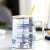 Import Wholesale custom Europe gift gold rim geometric shaped tea coffee mug ceramic from China