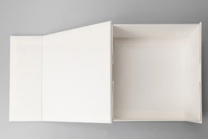 Wholesale custom luxury foldable wedding memory baby keepsake gift box