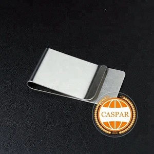 Wholesale custom shiny metal Money clip and Cash clip with polish crafts