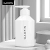 Wholesale custom white shampoo bottle 400ml made luxury plastic pet squeeze emulsion pump bottle