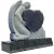 Import Wholesale Europe America Popular Customizing Heart Tombstone Design Angel Cemetery Headstones Monuments from China