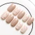 Import Wholesale False Nail Tip Full Cover Press On Artificial Fingernails Colorful Nails Tips Set With Glue from China