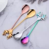 Wholesale Funny Shape 304 Stainless Steel Ice Cream Coffee Spoon