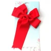 wholesale handmade beautiful 19cm double gift bow silk ribbon