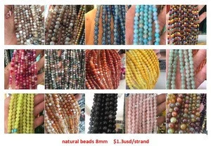 wholesale high quality brown natural tiger eyes stone bead, 4m bead
