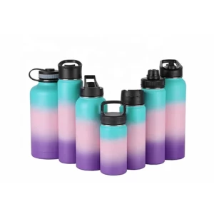Wholesale High Quality Sealed Flask Thermal Vacuum Insulated Sports Bottle Stainless Steel Vaccum Travel Water Bottle
