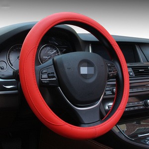Wholesale leather car steering wheel cover