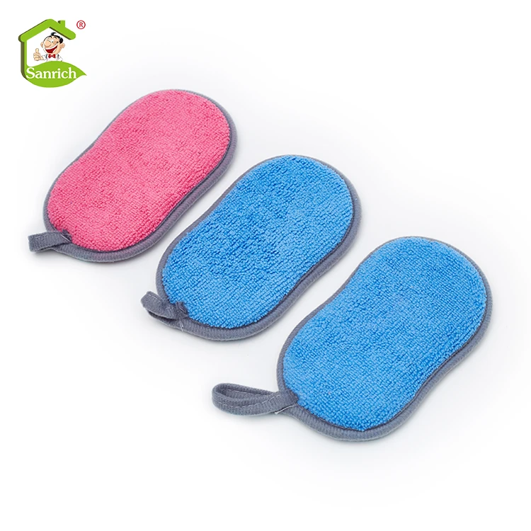Wholesale Manufacture Kitchen Cleaning Sponge Scouring Pad Scourer