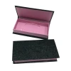 Wholesale Manufacturers Custom Empty Black Glitter Rigid Paper Cardboard Luxury 3d Mink Lash Eyelash Packaging Gift Box