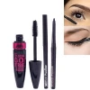 Wholesale Mascara and Eyeliner 2 in 1 OEM Waterproof Long Lasting Eyelash Beauty Makeup Set