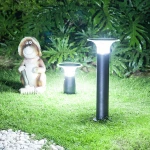 Wholesale Modern Lawn Garden Waterproof Outdoor 60CM 80CM 100CM Led Solar Bollard Light