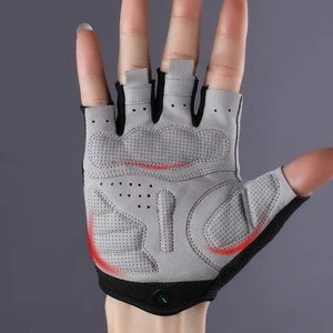 Wholesale Outdoor Sports Anti Slip Bicycle Cycling Gloves Half Finger Summer Sweatproof Sports Gloves