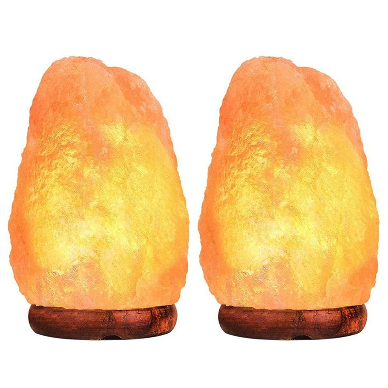 Wholesale pink crystal himalayan Flame effect natural crafts Himalayan salt lamp7-9kg