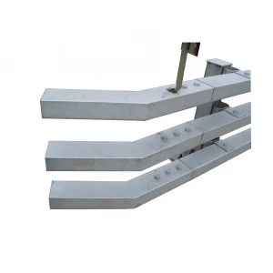 Wholesale price three beams traffic guardrail price modular vehicle barrier