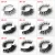 Import Wholesale Private Label Custom Packaging 3D Mink False Eyelashes from China