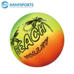 Wholesale  PVC rainbow ball  , toy volleyball for kids with cheap price