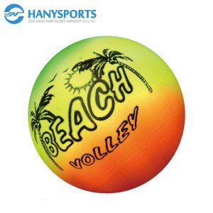 Wholesale  PVC rainbow ball  , toy volleyball for kids with cheap price