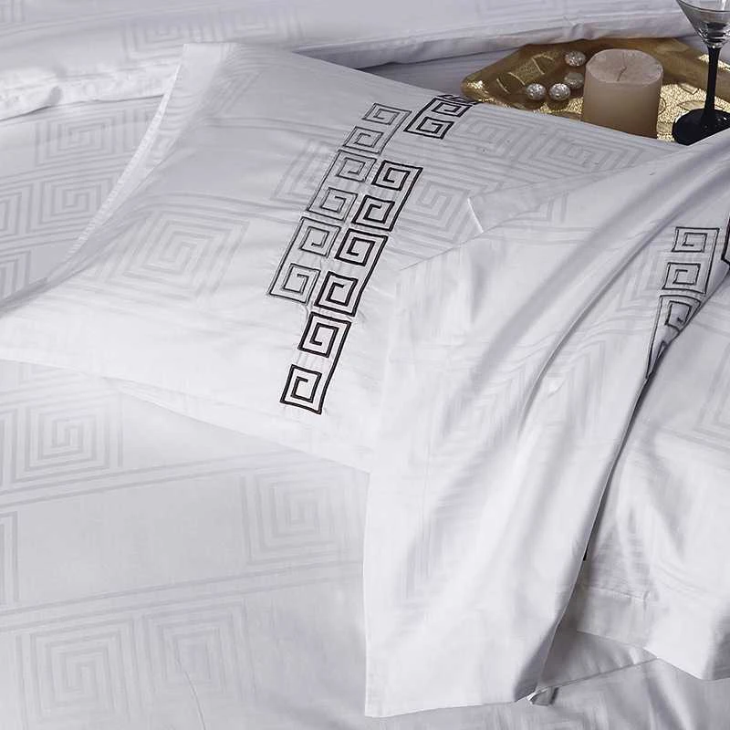 wholesale queen size comforter 100% cotton jacquard bedding set