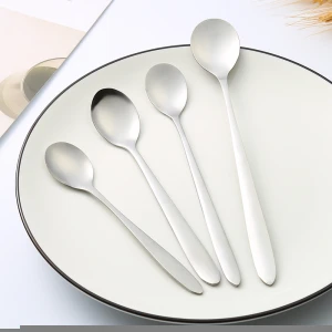 Wholesale stainless steel ice scoop and coffee spoon, gift spoon free logo
