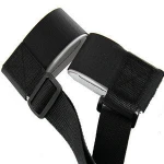 Wholesale Super strong Nylon hook loop and EVA or rubber nordic ski strap for snowboard binding