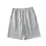 Wholesale Sweat Shorts 2023 100% Cotton Heavyweight Cotton Vintage Casual Oversized Men Short Sweat Pants