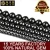Import wholesale trend black genuine  Obsidian natural gem stone loose beads chain jewelry from China
