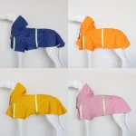 Wholesale Waterproof Breathable Reflective Dog Raincoat Pet Clothes Pets Accessories