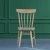 Import Wholesale wooden chair restaurant furniture windsor dining chair solid wood designs cafe chairs from China