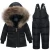 Import winter clothing set baby girls boys down jacket outerwear -30 degree new design waterproof alpine  ski suit overall jumpsuit from China