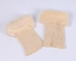 Winter Fall 100% Acrylic Fibers Soft Womens Cable Knit Leg Warmers