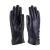 Winter leather gloves for women,warm cashmere lining thick windproof outdoor hand mittens,touch screen gloves with buttons