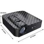 Wireless Car Door LOGO Lights Carbon fiber Cover Led Logo Car Door Shadow Projector light Welcome Light