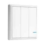 Wireless switch 3 gang Push Button Wall Switch wireless Light Switch