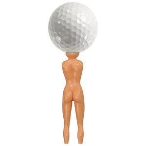 women shaped Model Golf Tee ,High quality Rubber Golf