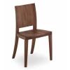 Wooden chair simple design wood finish