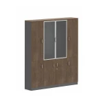 Wooden customized office book cabinet storage modern office furniture wood filing cabinet