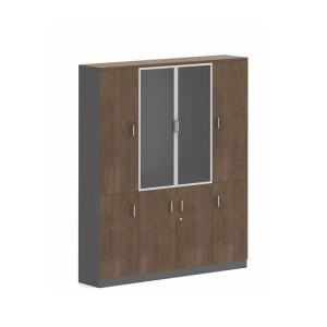 Wooden customized office book cabinet storage modern office furniture wood filing cabinet