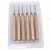 Import Wooden Handle Crochet Hook Needle for Linking Micro Rings Hair Extensions wig Tools from China