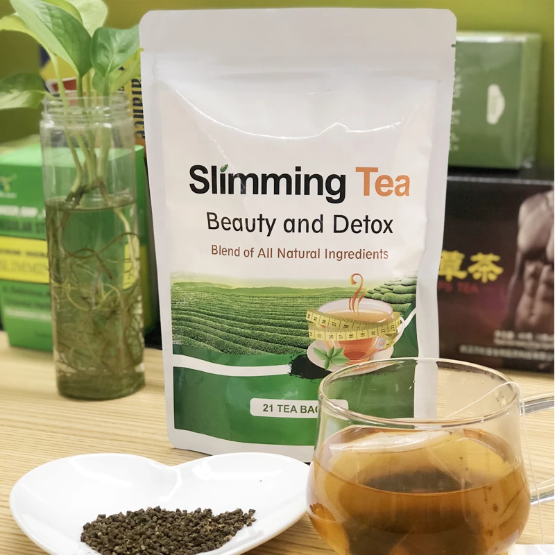 WT11 Factory direct supply herbal Beauty slimming  tea without side effects 28 day detox slim tea weight loss