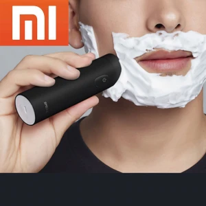Xiaomi Smate Electric Shaver Razor USB Rechargeable Dry Wet Shaving Machine Beard Trimmer for Men IPX7 Washable Three Leaf Blade