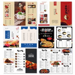 XINYIN Full Color a3 a4 Flyer Paper Advertising Booklet Printing