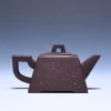 Yixing purple sand tea set kung fu tea set old purple mud small sifang sifang purple sand pot 160ml