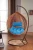Import YIYUBI hot sale waterproof outdoor rattan swing double seat hanging chair patio swings hanging chairs from China